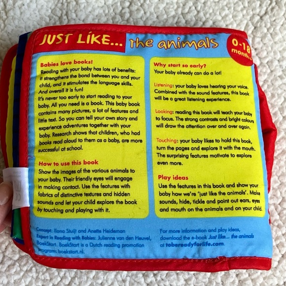 Cloth Baby Books & Teddy Bear Security Blanket - Picture 14 of 14